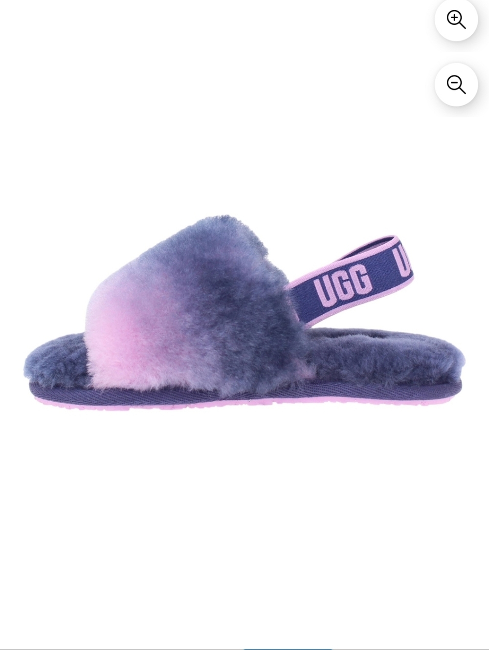 Girls UGG Slippers Purple/pink Size 2